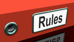 NLRB Finalizes Rule for Construction Industry Unions to Obtain Majority Support Representational Status Rules word on side of notebook